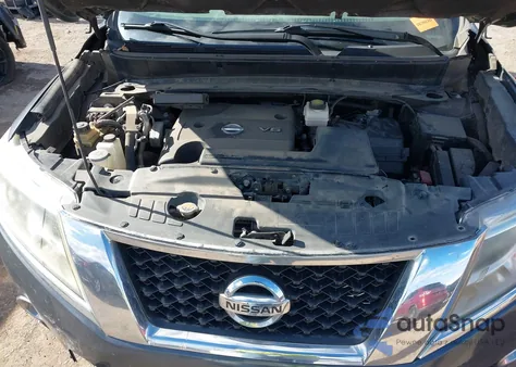 2013 Nissan Pathfinder Sl из США, поврежденный, VIN 5N1AR2MN1DC624675